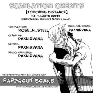 [Saruya Hachi] Touching Distance – One Piece dj [Eng] – Gay Manga sex 3