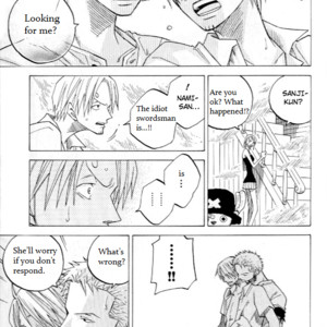 [Saruya Hachi] Touching Distance – One Piece dj [Eng] – Gay Manga sex 7