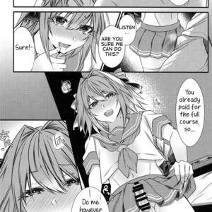 [Kaochuu Kingdom (Sisei)] Okane Haraunde, Astolfo no Cosplay de Shite Moraemasu? – Fate/Grand Order dj [Eng] – Gay Manga sex 7