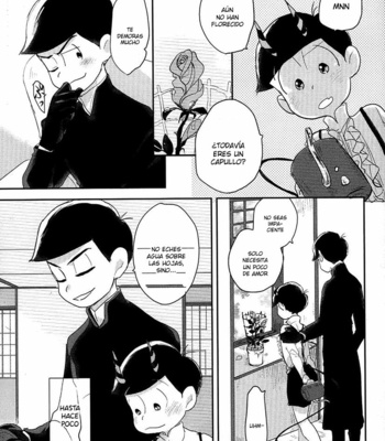 [hebiroze/ Yuko] Osomatsu-san dj – Aoi bara ni daka reru [Esp] – Gay Manga sex 16
