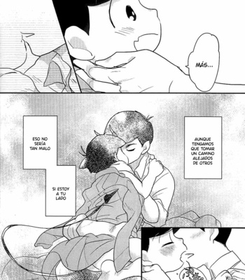 [hebiroze/ Yuko] Osomatsu-san dj – Aoi bara ni daka reru [Esp] – Gay Manga sex 25