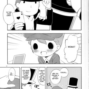 [Piyotto March (Rokuharu)] Kami-sama o Matte Iru – Professor Layton dj [Eng] – Gay Manga sex 6
