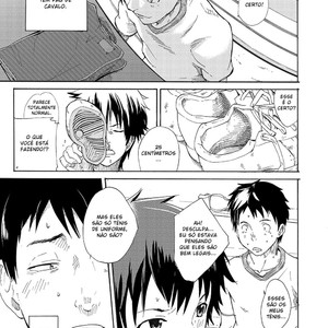 [Eichi Jijou (Takamiya)] Classmate no Narukami-kun ha Chinpo ga Dekai [Portuguese] – Gay Manga sex 9