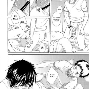 [Eichi Jijou (Takamiya)] Classmate no Narukami-kun ha Chinpo ga Dekai [Portuguese] – Gay Manga sex 40