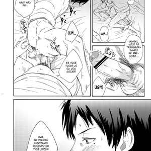 [Eichi Jijou (Takamiya)] Classmate no Narukami-kun ha Chinpo ga Dekai [Portuguese] – Gay Manga sex 42