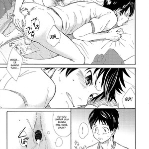 [Eichi Jijou (Takamiya)] Classmate no Narukami-kun ha Chinpo ga Dekai [Portuguese] – Gay Manga sex 49