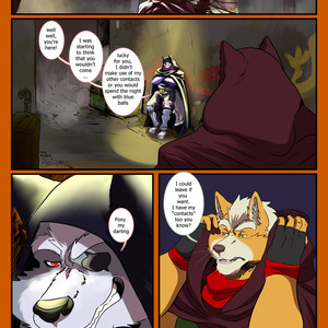 [Bad Shade] Fox X Wolf – Starfox dj [Eng] – Gay Manga thumbnail 001