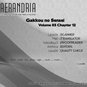 [MATSUMOTO Kazura] Gakkou no Sensei – Vol.03 [Eng] – Gay Manga sex 40