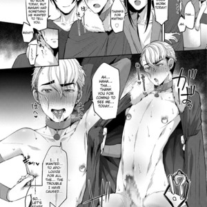 [Milk Server (Kurikama)] Shijou saikou! Nonke no doesu aidoru no oresama ga zako menba ni ippuku morarete toroman maiku ressun de nikuhoruka kayo! [Eng] – Gay Manga sex 25