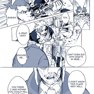[Hamadaichi] YESTERDAY Joseph’s Knife – Jojo dj [Eng] – Gay Manga thumbnail 001