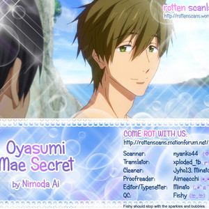 [Otawamure Go! Go! (NIMODA Ai)] Free! dj – Oyasumi Mae Secret [Esp] – Gay Manga sex 17