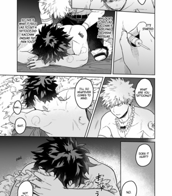[Re-recording] Because you’re there – My Hero Academia dj [Eng] – Gay Manga sex 33