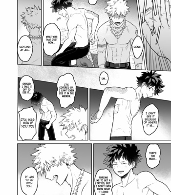 [Re-recording] Because you’re there – My Hero Academia dj [Eng] – Gay Manga sex 36