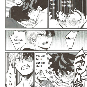 [Negirose] It’s A Good Learning Skill, A Feeling of Training – Boku no Hero Academia dj [Eng] – Gay Manga sex 24