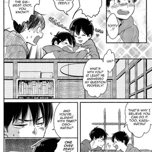 [Suspender Abe (Nagio)] Kimi no suki na toko – Osomatsu-san dj [Eng] – Gay Manga sex 7