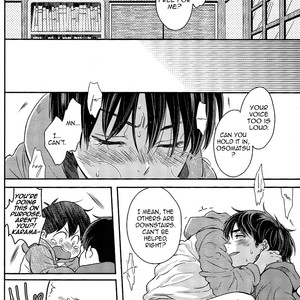 [Suspender Abe (Nagio)] Kimi no suki na toko – Osomatsu-san dj [Eng] – Gay Manga sex 35