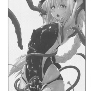 [Nyanko Batake (Murasaki Nyaa)] Kyouei Mizugi de Shokushu Zeme Tolfo – Fate/ Grand Order dj [Eng] – Gay Manga sex 2