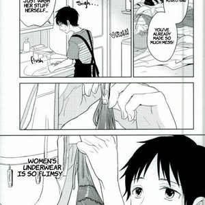 [100K (Tomoko)] Shinji-kun Ima Donna Pantsu Haiteru no – Neon Genesis Evangelion dj [Eng] – Gay Manga sex 2