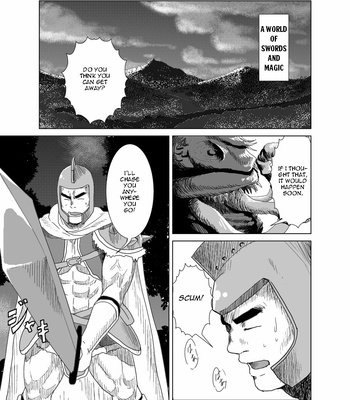 [Mousou Wakusei (Moritake)] Ken to Mahou to Kaibutsu to (Zenpen) | Warrior [Eng/Esp] – Gay Manga sex 2