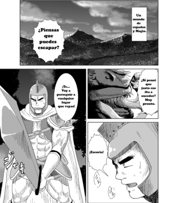 [Mousou Wakusei (Moritake)] Ken to Mahou to Kaibutsu to (Zenpen) | Warrior [Eng/Esp] – Gay Manga sex 28