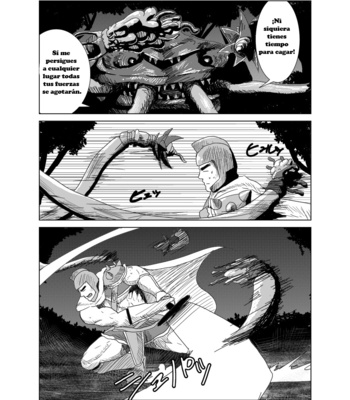 [Mousou Wakusei (Moritake)] Ken to Mahou to Kaibutsu to (Zenpen) | Warrior [Eng/Esp] – Gay Manga sex 29