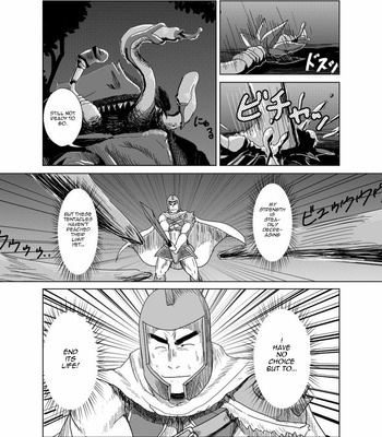 [Mousou Wakusei (Moritake)] Ken to Mahou to Kaibutsu to (Zenpen) | Warrior [Eng/Esp] – Gay Manga sex 4