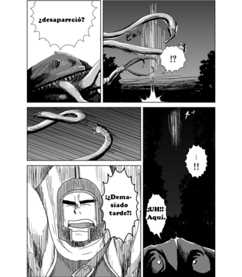 [Mousou Wakusei (Moritake)] Ken to Mahou to Kaibutsu to (Zenpen) | Warrior [Eng/Esp] – Gay Manga sex 31