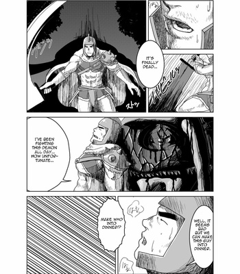 [Mousou Wakusei (Moritake)] Ken to Mahou to Kaibutsu to (Zenpen) | Warrior [Eng/Esp] – Gay Manga sex 7