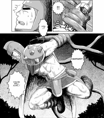 [Mousou Wakusei (Moritake)] Ken to Mahou to Kaibutsu to (Zenpen) | Warrior [Eng/Esp] – Gay Manga sex 8