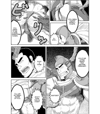 [Mousou Wakusei (Moritake)] Ken to Mahou to Kaibutsu to (Zenpen) | Warrior [Eng/Esp] – Gay Manga sex 10