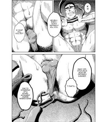 [Mousou Wakusei (Moritake)] Ken to Mahou to Kaibutsu to (Zenpen) | Warrior [Eng/Esp] – Gay Manga sex 12