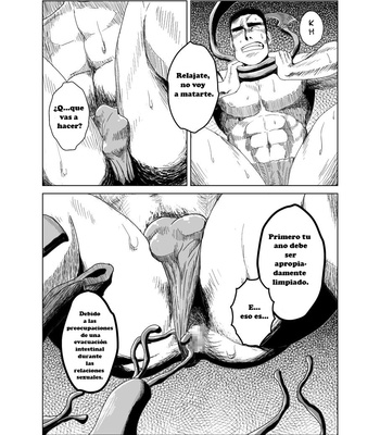 [Mousou Wakusei (Moritake)] Ken to Mahou to Kaibutsu to (Zenpen) | Warrior [Eng/Esp] – Gay Manga sex 38