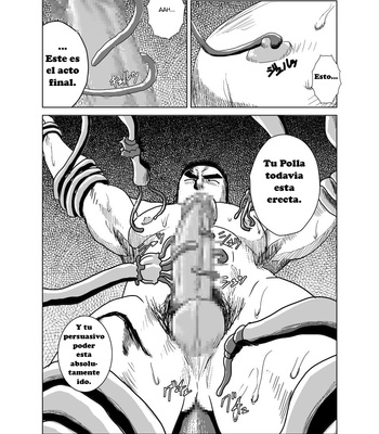 [Mousou Wakusei (Moritake)] Ken to Mahou to Kaibutsu to (Zenpen) | Warrior [Eng/Esp] – Gay Manga sex 43