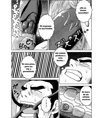 [Mousou Wakusei (Moritake)] Ken to Mahou to Kaibutsu to (Zenpen) | Warrior [Eng/Esp] – Gay Manga sex 45