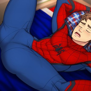 Gay Manga - [Suiton] Spiderman – Saluting the Captain #1 – Gay Manga