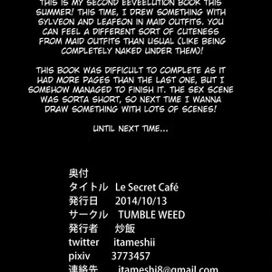 [TUMBLE WEED (Itameshi)] Le Secret Cafe – Pokemon dj [Eng] – Gay Manga sex 30
