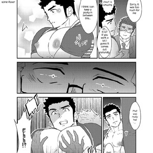 [Sorairo Panda (Yamome)] Suddenly I got stuck in the elevator with the big breasted delivery big bro [Eng] – Gay Manga sex 10