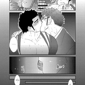 [Sorairo Panda (Yamome)] Suddenly I got stuck in the elevator with the big breasted delivery big bro [Eng] – Gay Manga sex 25