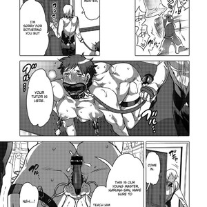 [HONEY QP (Inochi Wazuka)] Fudeoroshi Senyou Shitsuji [Eng] – Gay Manga sex 20