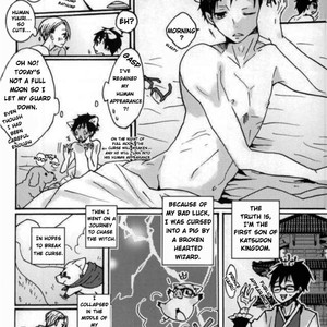 [Tsukioto Kuroneko (Inuneko Kofukuron)] Kobuta wo hirottara ouji-sama deshita 1 – Yuri on Ice dj [Eng] – Gay Manga sex 9