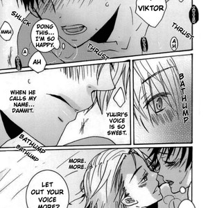 [Tsukioto Kuroneko (Inuneko Kofukuron)] Kobuta wo hirottara ouji-sama deshita 1 – Yuri on Ice dj [Eng] – Gay Manga sex 14