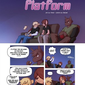 [Onta] Cross Platform [Portuguese] – Gay Manga thumbnail 001