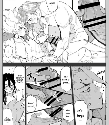 [Yukki] Kiss mark – Dr. Stone dj [Eng] – Gay Manga sex 9