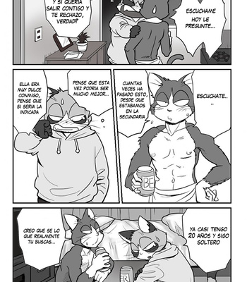 [Furry-Maririn] Neko x Neko [Esp] – Gay Manga sex 3