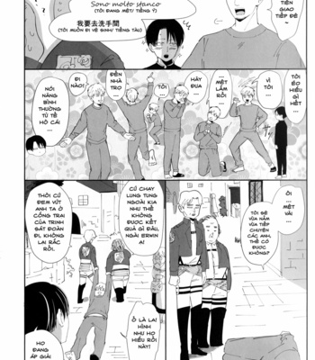 [Minneko-M beikokuten] I sekai nite – Attack on Titan dj [Vi/JP] – Gay Manga sex 9