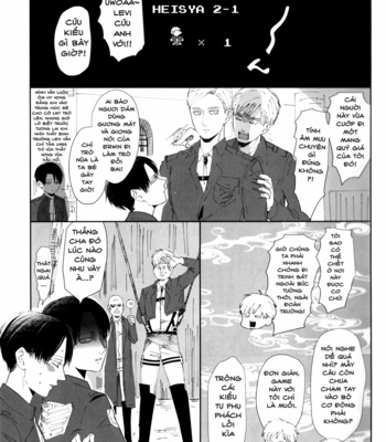 [Minneko-M beikokuten] I sekai nite – Attack on Titan dj [Vi/JP] – Gay Manga sex 19