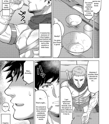 [Shiro] Isekai kara Shoukan Shita Senshi to… | A warrior summoned from another world… [Eng] – Gay Manga sex 5