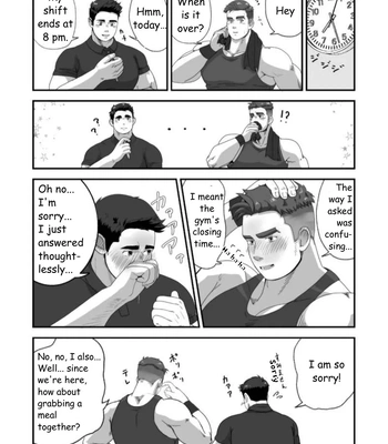 [Sugata Ushiro] I can’t take my eyes off the burly fairy regular at the gym [Eng] – Gay Manga sex 6