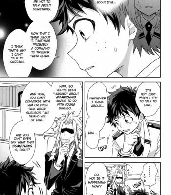 [bb (ume)] Keep this xxx secret – My Hero Academia dj [Eng] – Gay Manga sex 19