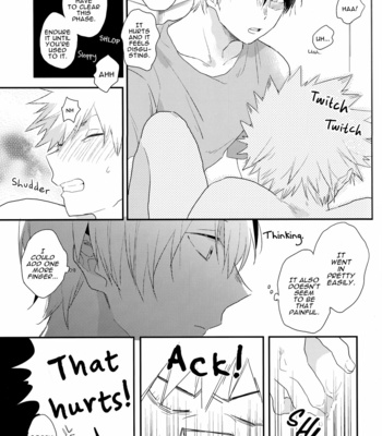 [Kushiyabu (Kuroda)] Boku no Hero Academia dj – Shoshinsha x Shoshinsha [Eng] – Gay Manga sex 14